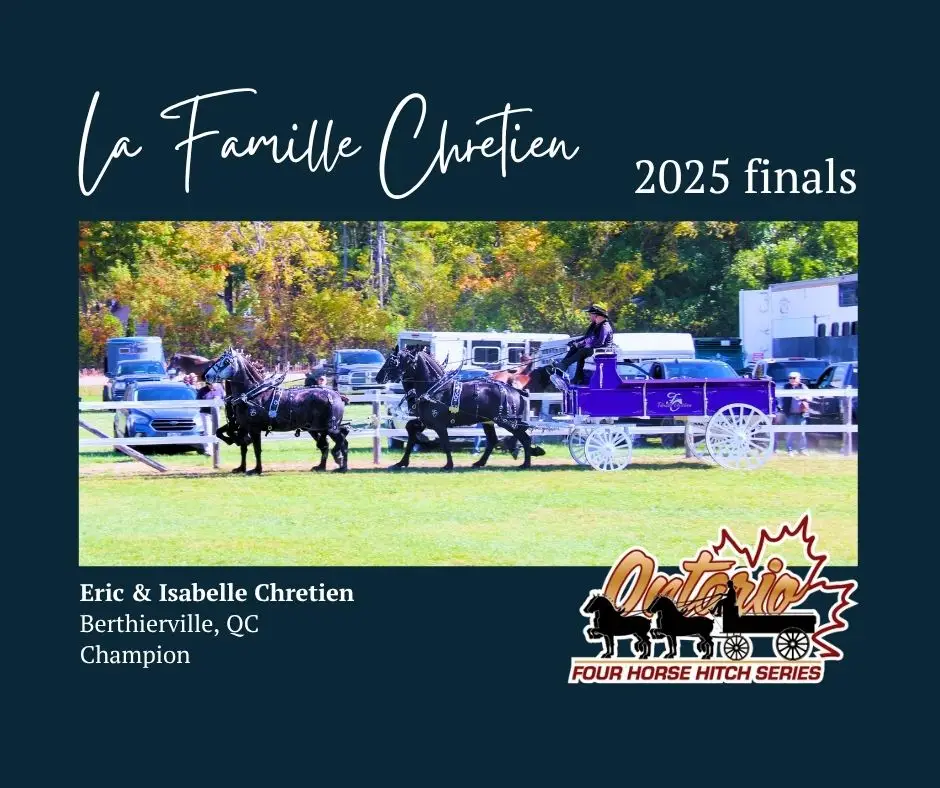 La Famille Chretien were the 2025 Ontario Four Champions