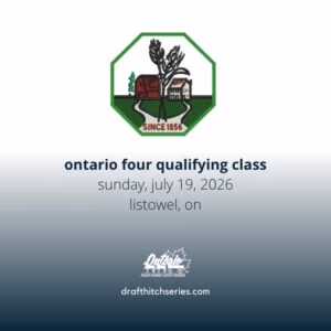 Qualifying Ontario Four class at the Listowel Fair Sunday, July 19, 2026