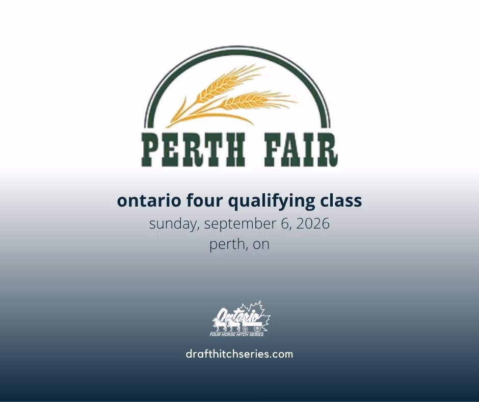 The Napanee Fair is hosting a qualifying Ontario Four class on Sunday, September 6